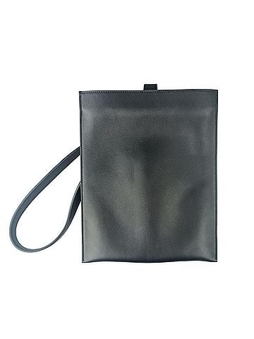 Hermès HERMES Shoulder Bag, Possian Plus, Black, Veau Swift Leather, Unisex Crossbody Bag (view 1)
