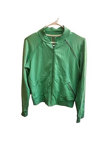 Lululemon Athletica Om Me Home Jacket Long Sleeve Top (view 1)