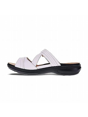 Revere Women's Rio Slide Sandal in Coconut (view 2)