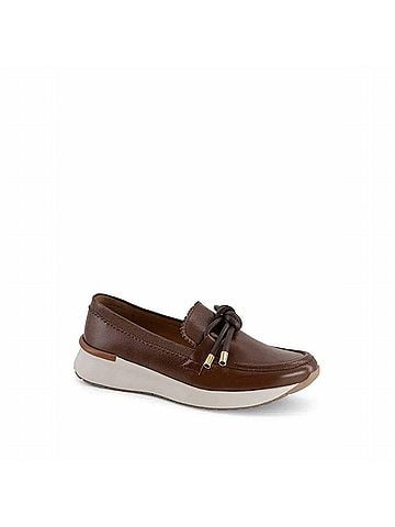 Andrea Women's Wedge Loafer in Brown (view 2)