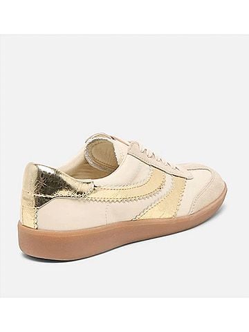 Dolce Vita Women's Merit Sneaker in White Gold (view 2)