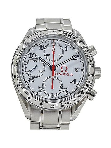 Omega Omega Speedmaster 3515.20 Men's Watch, Brand Name, Date, Chronograph, Olympic Limited Edition, Silver &amp; White (view 2)