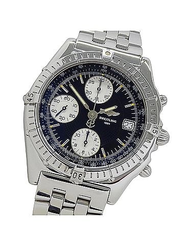 Breitling Breitling Chronomat A13050.1 Men's Watch, Brand: Breitling, Chronograph, Date, Automatic, Stainless Steel (SS), Silver, Black (view 1)