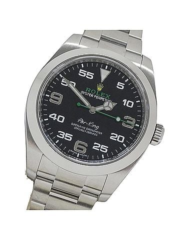 Rolex Rolex Air-King 116900 Random Serial Number Men's Watch Brand Automatic AT Stainless Steel SS Silver Black (view 1)