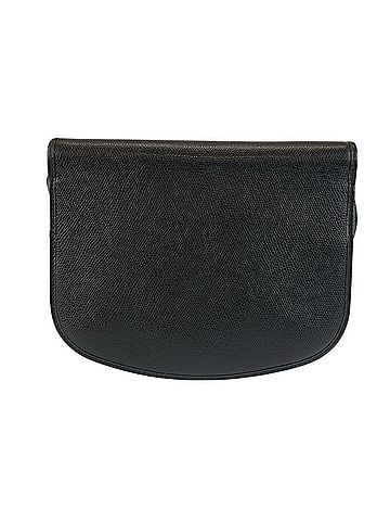 Christian Dior Christian Dior Vintage Black Leather Shoulder Bag/Pouch with Gold Hardware for Women (view 2)