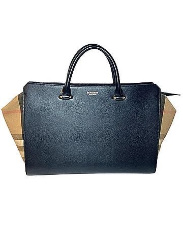 Burberry Burberry Banwell Medium Handbag, Nova Check Leather &amp; Canvas, 8084022 (view 1)