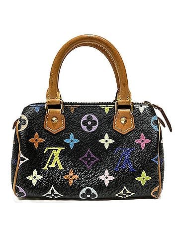 Louis Vuitton Louis Vuitton Mini Speedy Handbag, Monogram Multicolor, Canvas, M92644 (view 2)