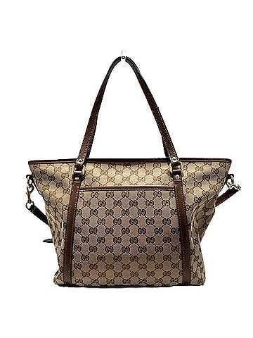 Gucci Gucci 2-Way Tote Bag, GG Canvas, Leather, 388929 (view 2)
