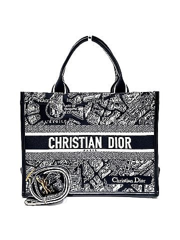 Christian Dior Christian Dior Book Tote Medium Bag, Cotton Canvas, Leather (view 1)