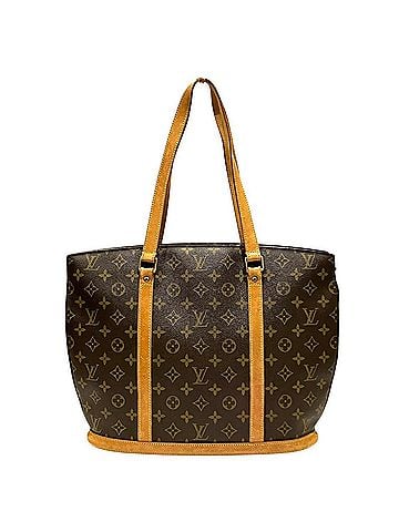 Louis Vuitton Louis Vuitton Babylon Tote Bag, Monogram Canvas, Natural Leather, M51102 (view 1)