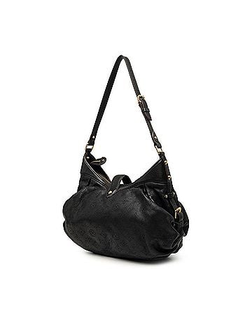 Louis Vuitton Louis Vuitton Monogram Mahina XS Crossbody Shoulder Bag M95660 Noir Black Leather Women's LOUIS VUITTON (view 2)