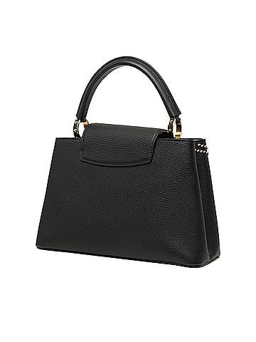Louis Vuitton Louis Vuitton Capucines PM Handbag Shoulder Bag 2WAY M52979 Black Leather Women's LOUIS VUITTON (view 2)