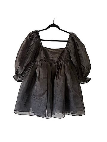 Selkie The Caviar Puff Dress Cocktail Dress (view 2)