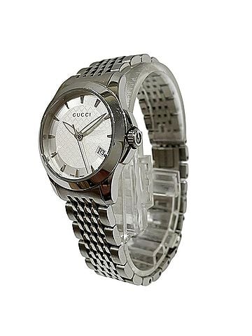 Gucci Gucci G-Timeless watch, total weight 62.4g, stainless steel, quartz movement, silver dial, 126.5 (view 2)