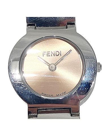 Fendi Fendi Orologi watch, total weight 56.2g, stainless steel, quartz movement, pink dial, 3050L. (view 1)