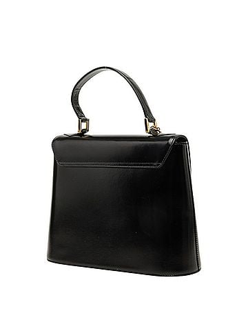 Saint Laurent Saint Laurent handbag, black leather, women's. (view 2)
