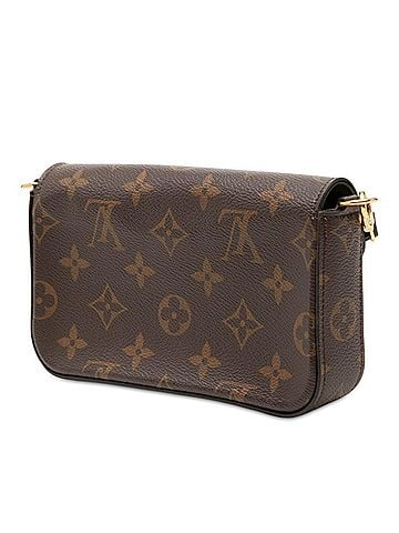 Louis Vuitton Louis Vuitton Monogram Multi Pochette Felicie Crossbody Shoulder Bag M80091 Brown Khaki Leather Women's LOUIS VUITTON (view 2)