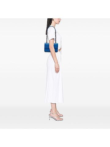 Bottega Veneta Nappa Intrecciato Double Sided Flap Shoulder Bag (view 2)