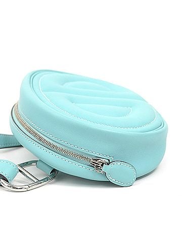 Hermès Hermes HERMES Shoulder Bag In the Loop Verso Veau Swift Blue Atoll Women's 90299a (view 2)