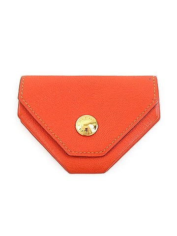 Hermès Hermes HERMES Wallet/Coin Purse Le Vingt-Quatre Leather Orange Gold Men's Women's e62228a (view 1)