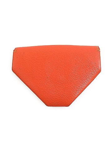 Hermès Hermes HERMES Wallet/Coin Purse Le Vingt-Quatre Leather Orange Gold Men's Women's e62228a (view 2)