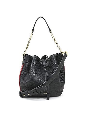Bally Bally BALLY Shoulder Bag Leather Canvas Black Red White Women's h32523 (view 1)