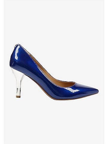 J. Renee Women's Kanan Slip On Pumps in Cobalt Blue Patent (view 1)