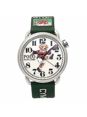 Ralph Lauren Ralph Lauren Polo Kicker Bear 2019 World Cup Commemorative Model RLR092705 Men's Watch White Automatic (view 2)