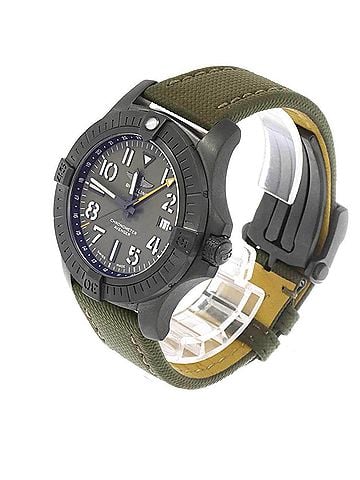 Breitling Breitling Avenger GMT 45 Night Mission V32395 Limited Edition of 2000 Pieces Worldwide Men's Watch Khaki Date Automatic Self-Winding (view 1)