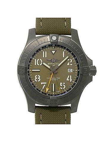 Breitling Breitling Avenger GMT 45 Night Mission V32395 Limited Edition of 2000 Pieces Worldwide Men's Watch Khaki Date Automatic Self-Winding (view 2)