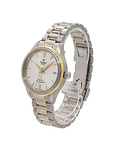 Tudor Tudor Style Combination 12303 Boys' Watch, Date, Silver &amp; Yellow Gold, Automatic Winding (view 1)