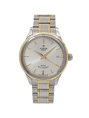 Tudor Tudor Style Combination 12303 Boys' Watch, Date, Silver &amp; Yellow Gold, Automatic Winding (view 2)