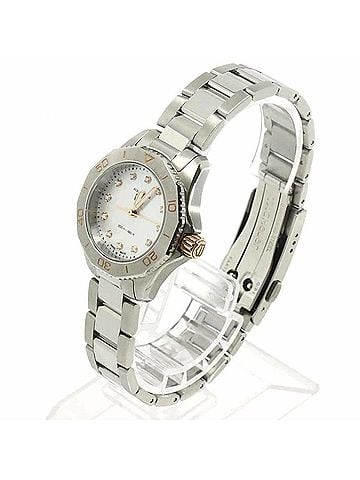 TAG Heuer TAG Heuer Aquaracer Professional 200m WBP1450 12P Diamond Ladies Watch White Shell Quartz (view 1)