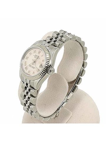 Rolex Rolex Datejust 179174NRD Z-serial Roulette Ladies' Watch Pink Shell 18KWG White Gold Automatic Self-winding (view 1)