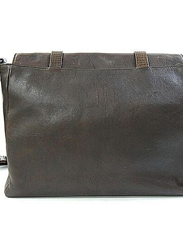 Dolce & Gabbana Dolce &amp; Gabbana Shoulder Bag, Dark Brown Leather Crossbody, Men's. (view 2)