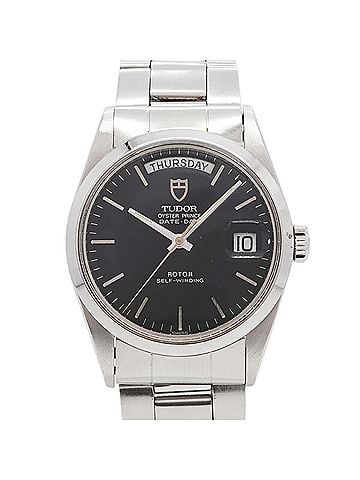 Tudor Tudor Oyster Prince Date-Day 94500 Black Dial Men's Watch (view 1)