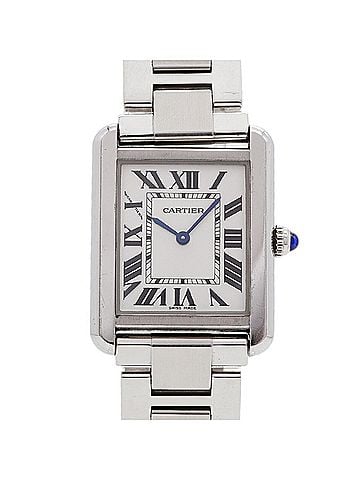 Cartier Cartier Tank Solo SM W5200013 Silver Dial Women's Watch (view 1)