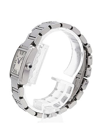 Cartier Cartier Tank Française SM W51008Q3 White Dial Women's Watch (view 2)