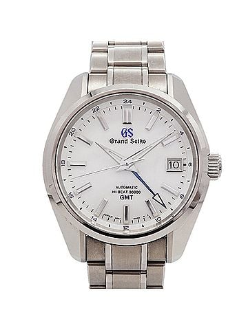 Seiko Seiko Grand Heritage Collection Mechanical Hi-Beat GMT SBGJ255 9S86-00R0 White Dial Men's Watch (view 1)