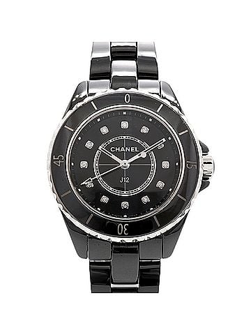 Chanel Chanel J12 12P Diamond H5701 Black Dial Women's Watch (view 1)