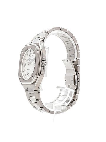 Bell & Ross Bell &amp; Ross BR-05 Mother-of-Pearl Steel BR05A-S-MP-ST SST White Dial Men's Watch (view 2)