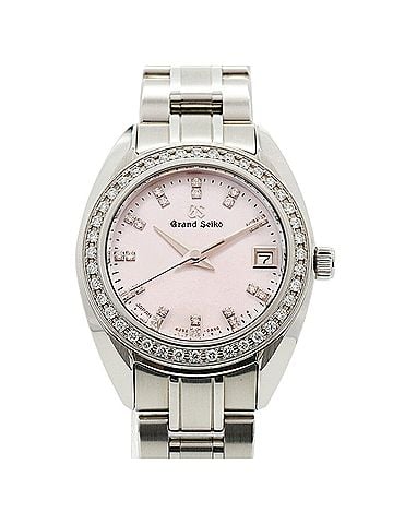 Seiko Seiko Grand Heritage Collection Diamond Bezel STGF383 4J52-0AD0 Pink Dial Women's Watch (view 1)
