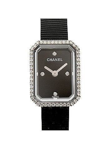 Chanel Chanel Première Diamond Bezel H2434 Black Dial Women's Watch (view 1)