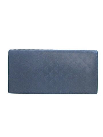 Emporio Armani Emporio Armani Leather Navy Bi-fold Long Wallet 0270EMPORIO ARMANI (view 1)