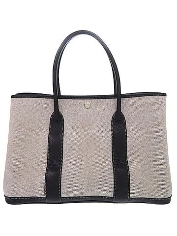 Hermès Hermes Garden Party 36 PM Tote Bag, Toile H Gray, ?G stamp (made in 2003), 1067HERMES (view 1)