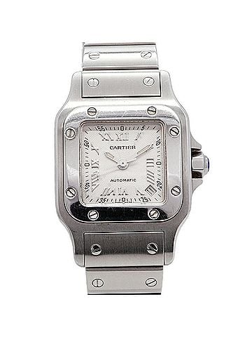 Cartier Cartier Santos Galbee SM W20040D6 Silver Dial Women's Watch (view 1)