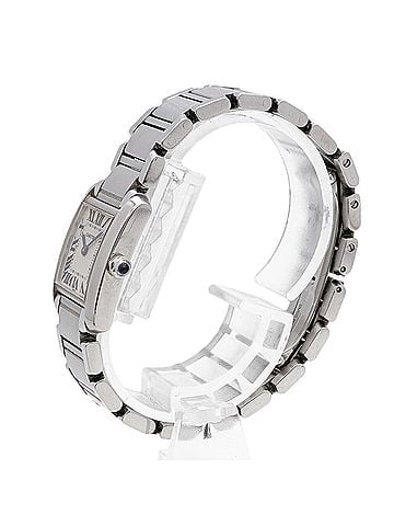 Cartier Cartier Tank Française SM W51008Q3 Ivory Dial Women's Watch (view 2)