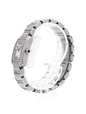 Cartier Cartier Tank Française SM W51008Q3 Ivory Dial Women's Watch (view 2)