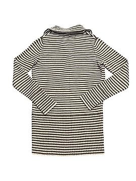 Banana Republic Wool Angora Striped Knit Button Sweater Shawl Collar Casual Sweaters (view 2)