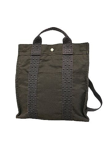 Hermès Hermes Backpack/Daypack, Herline Sac Ad PM, Nylon, Gray, Women's (view 1)